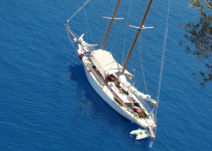 Vixen II Classic Yacht For Sale - At Anchor