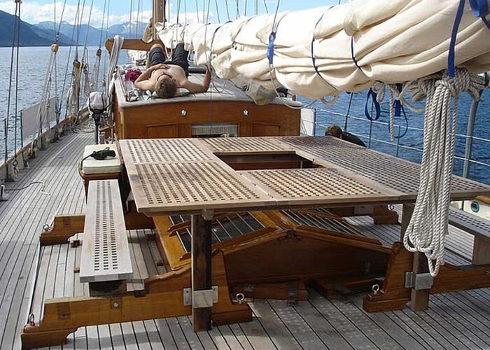 Halcyon Classic Yacht For Sale - On Deck