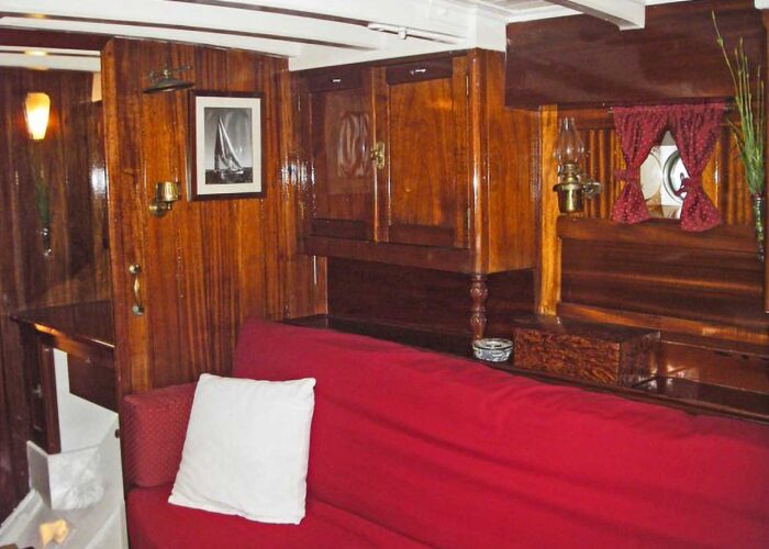 Irina VII Classic Yacht For Sale - Saloon