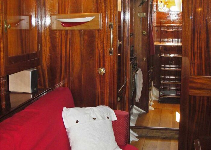 Irina VII Classic Yacht For Sale - Saloon