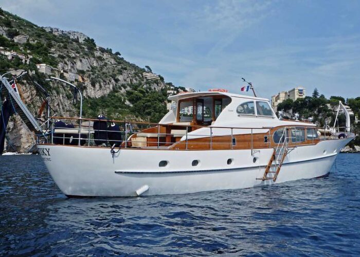 Tiky Classic Yacht For Sale - At Anchor