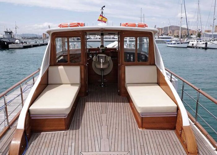 Tiky Classic Yacht For Sale - On Deck