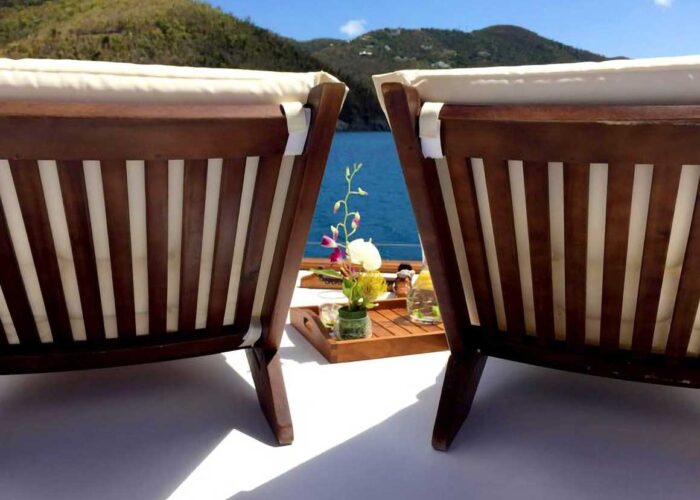 Columbia Classic Yacht For Sale Deck Loungers Flowers