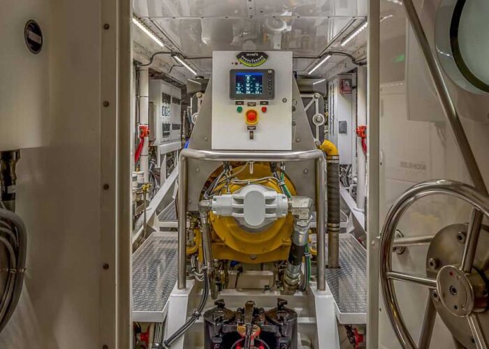 Columbia Classic Yacht For Sale Engine Room