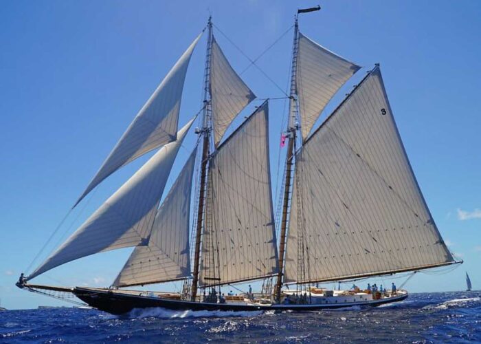Columbia Classic Yacht For Sale Under Sail