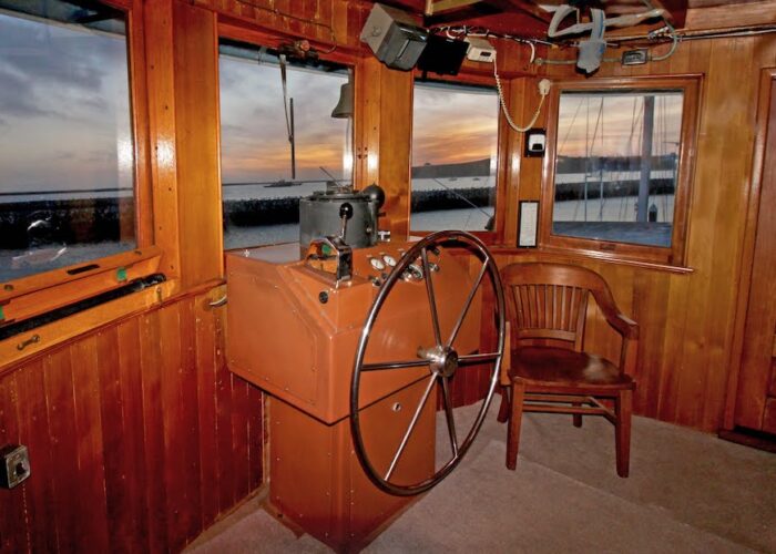 Sacajawea pilot house sunset